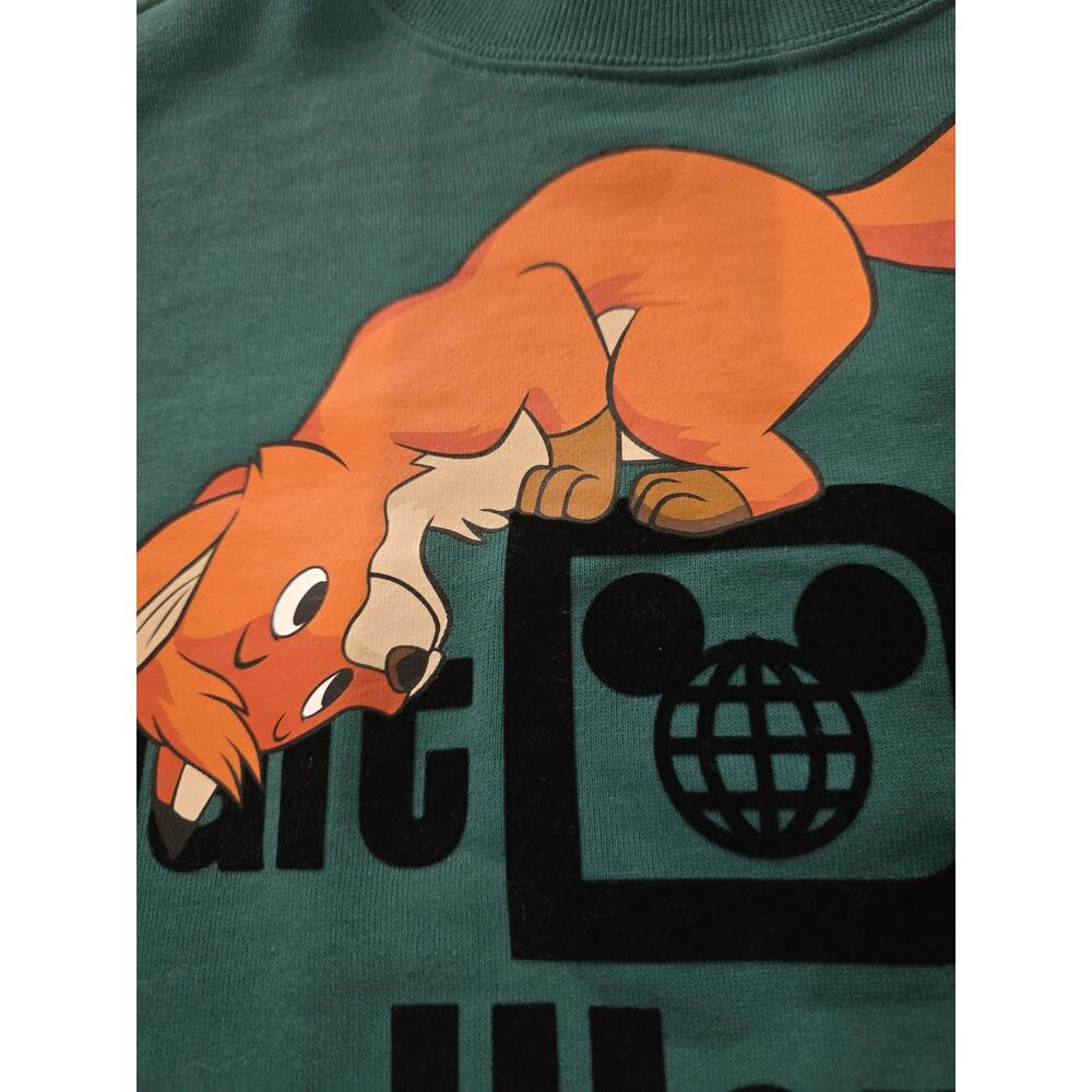 Disney World Fox and Hound Sweatshirt Adult SZ S NWT - Picture 7 of 7